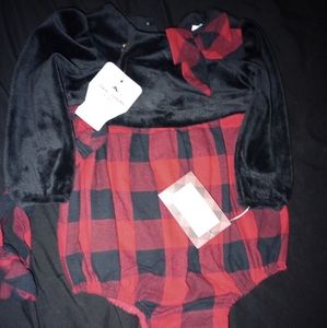 NWT girls Christmas outfit 3pc
